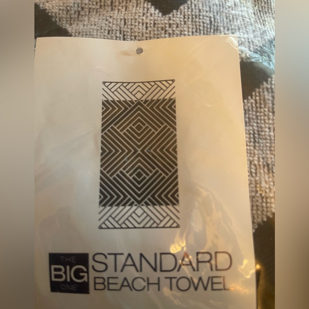The Big One:  Standard Beach Towel